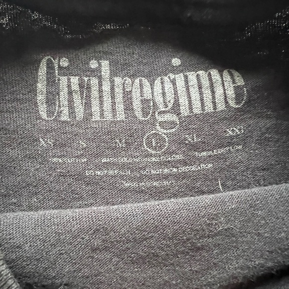 PacSun CivilRegime T Shirt - Picture 3 of 6